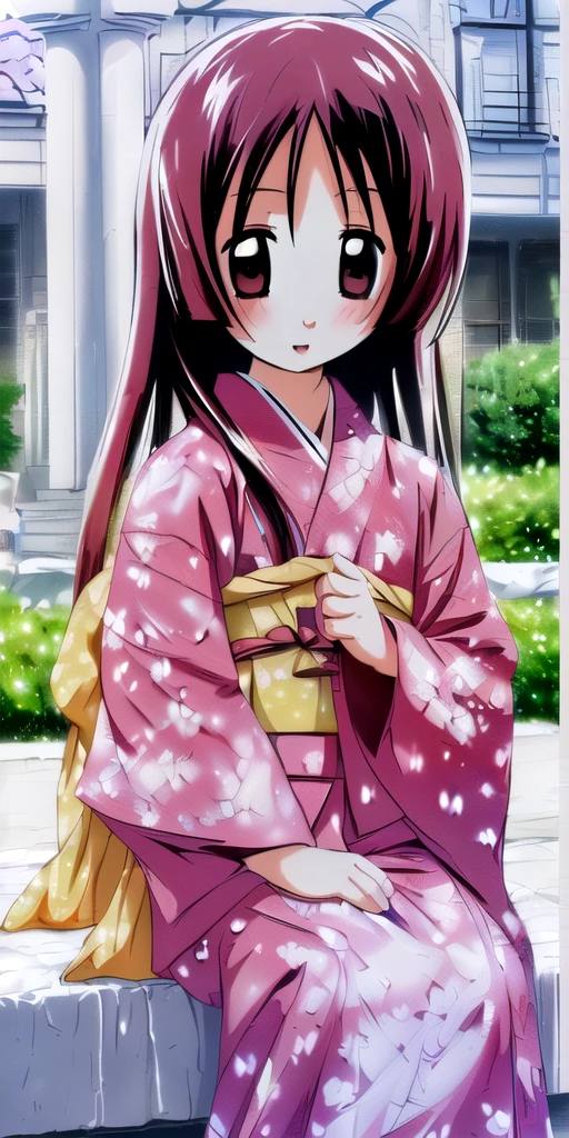 (((epic-Ultra-HD-details, epic-Ultra-HD-highlights, photo-same-realistic, upscaled-resolution))) (((no-virgin-anymore, ideal-sweetie-cutesie, glow-of-life, ideal-shapes))) 1girl, <lora:SaginomiyaIsumi:1> SaginomiyaIsumi, outdoors, wearing-1-color-kimono