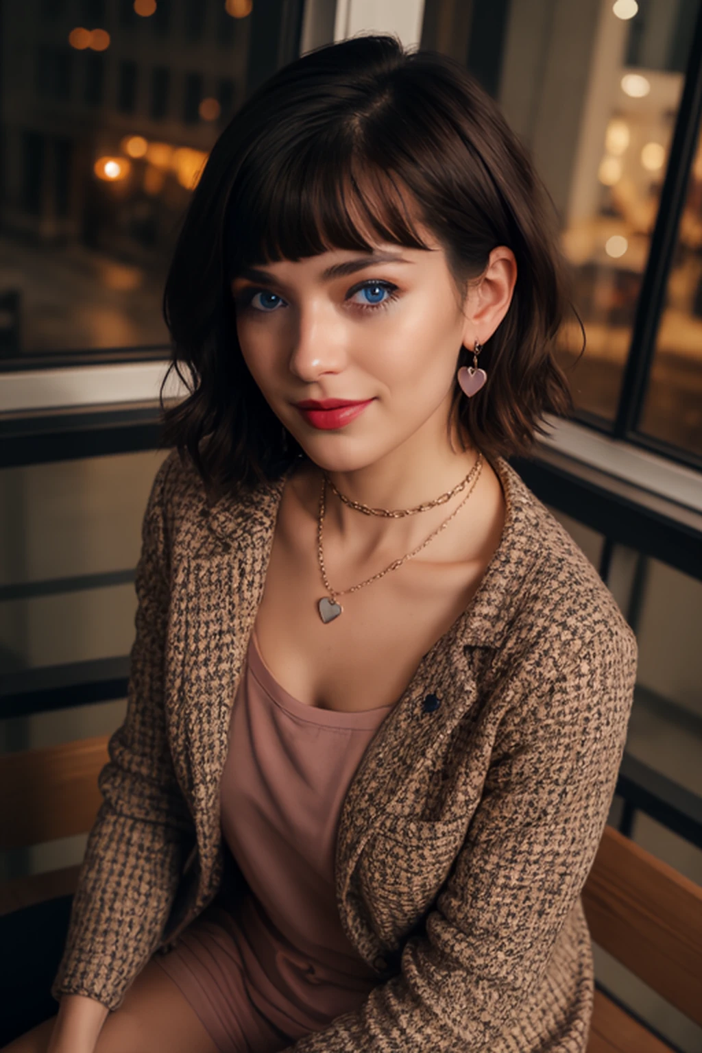 4k, 8k, ultra highres, raw photo in hdr,full bangs,straight bangs