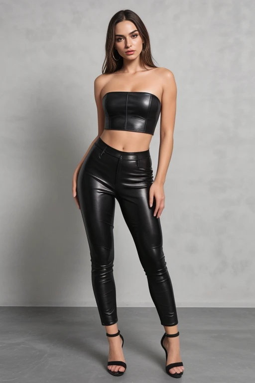 Leather Dress Collection By StableYogi Leather_Bustier_Pants