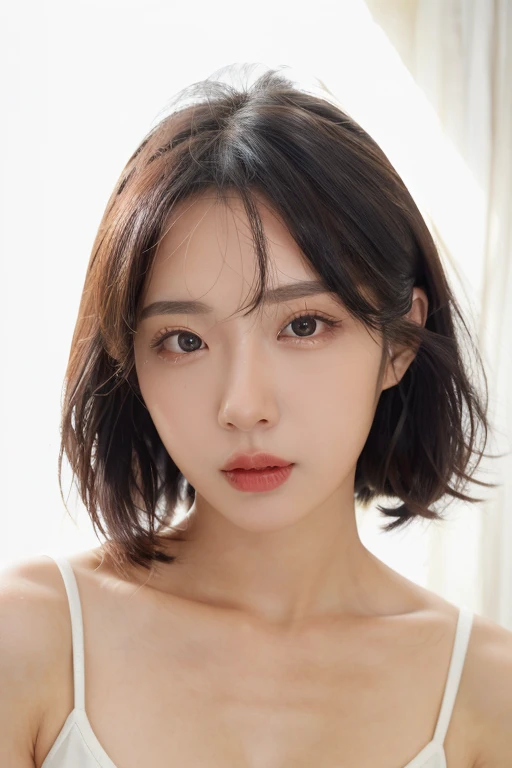 ( photorealistic, best quality, masterpiece:1.4),1girl, solo, (habin), portrait,  <lora:Habin:0.6>, face closeup,