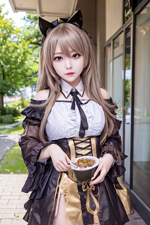 (masterpiece, best quality:1.2), Lea_Cos, AlphaNDV, 1girl, rita rossweisse,