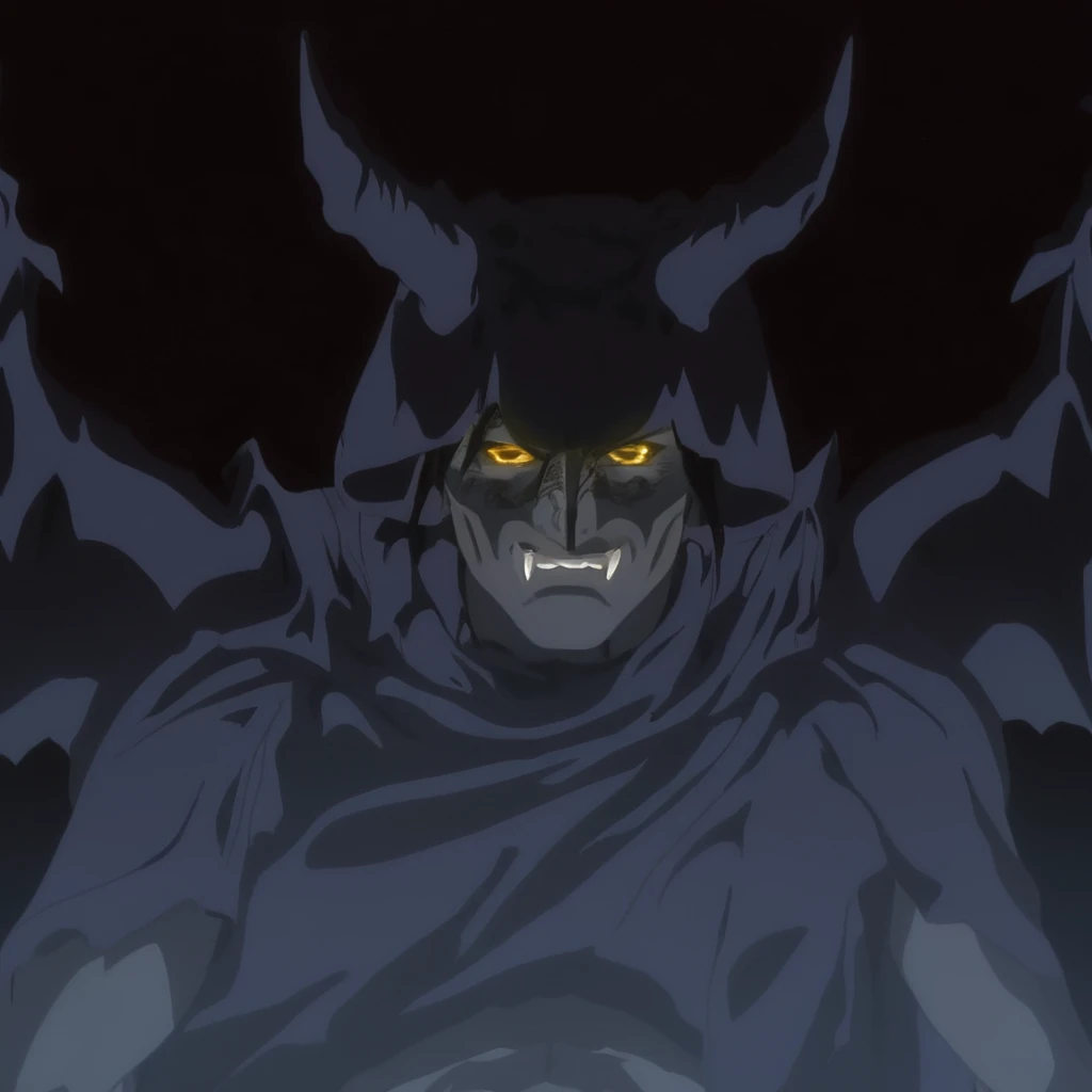 cinematic film still of <lora:Demon:1>
<lora:NsfwPovAllInOneLoraSdxl:0.2>
Demon a Demonic creature photo is seen in a book page, solo,horns,no humans,monster,giant,eroge,anime,manga,nsfw,cartoon,Adult animation,explicit,Original video animation,Baiburu Burakku style,Bible Black style,solo , male devil, creature, evil, demonic, villain, glowing eyes, muscular, golden yellow eyes, bat-like wings, dragon wings, dark, curved fang, eroge,anime,manga,nsfw,cartoon,Adult animation,explicit,Original video animation, Baiburu Burakku style, Bible Black style, shallow depth of field, vignette, highly detailed, high budget, bokeh, cinemascope, moody, epic, gorgeous, film grain, grainy
