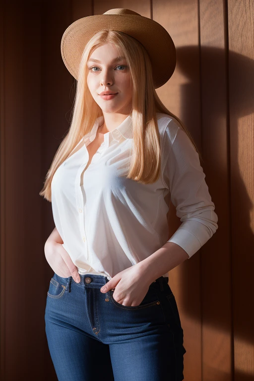 DEN_alexislust_SG,
country beauty posing against a wooden fence with a plaid shirt and jeans and a cowboy hat, cow girl, country girl, cow girl,
bokeh, f1.4, 40mm, photorealistic, raw, 8k, textured skin, skin pores, intricate details <lora:epi_noiseoffset2:1>, epiCRealism <lora:ClothingAdjuster3:-1.3>