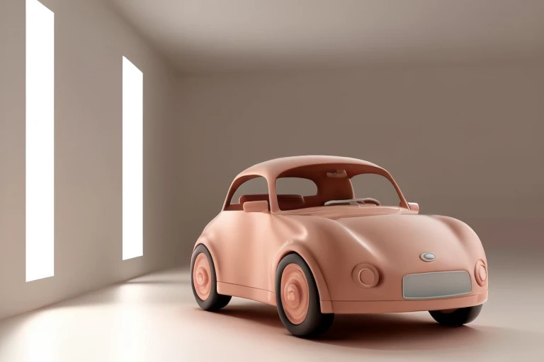 3D car,
Indoor,theater lighting,perfect lighting,simple_background,
Depth of field,center,magnification,external trimming,full body,
(((best quality))),8K,wallpaper,(((masterpiece))),highres,absurdres,<lora:3Dï¼ææ-èªç»ï¼:1>,