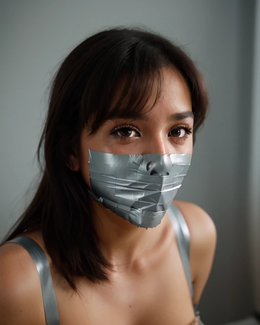 tape gag, 1girl, solo, gagged <lora:MS_Real_Taped_Lite:1>
ultra high res, ultra-detailed, 8k uhd, dslr, soft lighting, high quality, (film grain), Fujifilm XT3