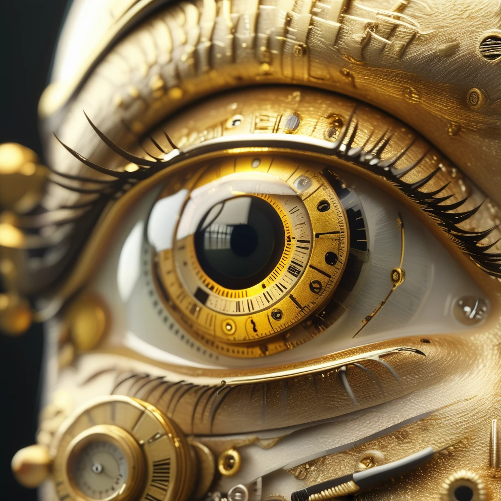 timeart golden eye, very realistic, very detailed, cinematic, professional light<lora:timeart:1>
