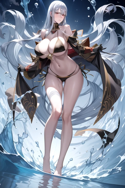 girl, sinon, (((naked))), gigantic breasts, Erect nipples, Sunburn mark, Brown skin, 
 ((White liquid dripping from the crotch)), night, Alley, stage,　 Put your arms behind your head,My crotch is wet,Stick in the crotch, ((Hands are chained, legs are chained, )) (masterpiece:1.2), High resolution, Highest quality, 8K,