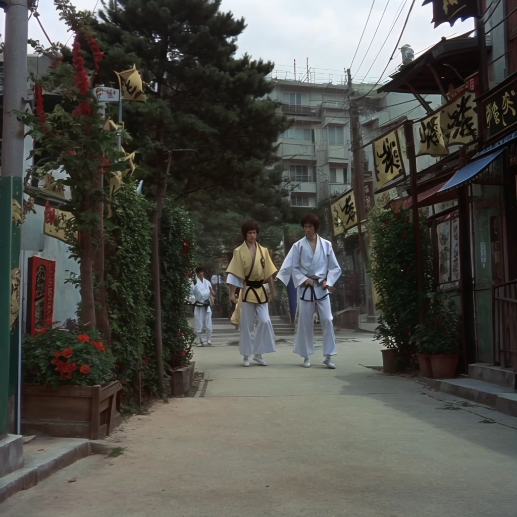 a street<lora:Enter_Dragon_v2:1> edblstyle