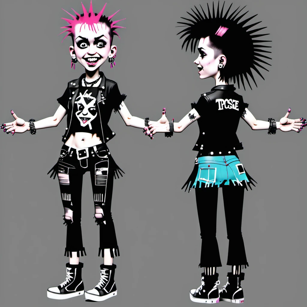 t-pose, 1990s punk rock girl <lora:Everly Heights TaleSpinner:1>