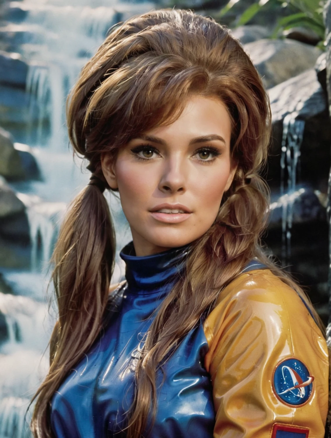 high fashion photo, RaquelWelch by David Mack, hair in braids,
retro futuristic astronaut, hair and clothing styling by Tommy Hilfiger,
full body shot <lora:add-detail-xl:1>
<lora:fix_hands:1>
<lora:clear:1>
<lora:PhotoDetailXL:1>
Raquel Welch <lora:Raquel Welch_v1_SDXLBase:1>