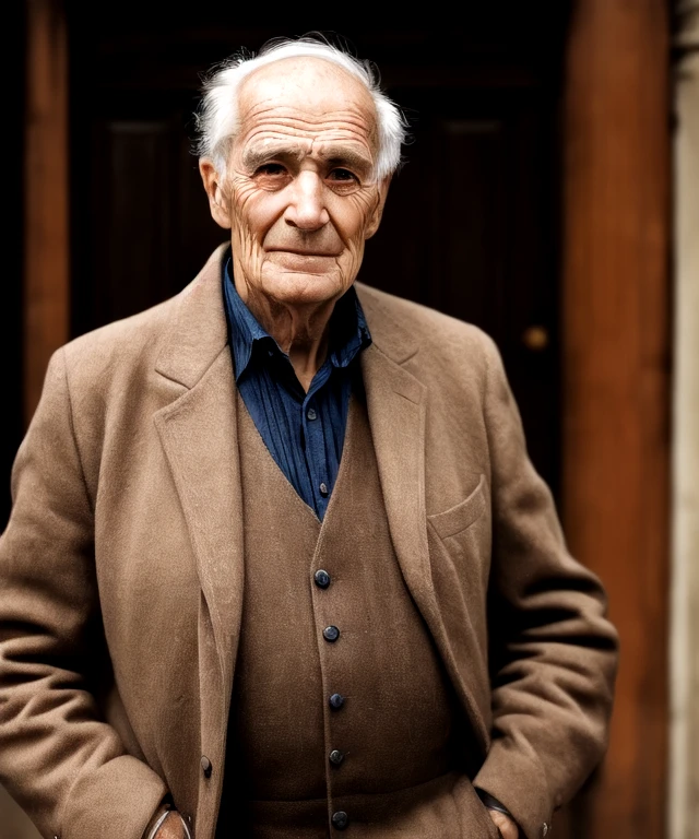 old European man, perfect, HD