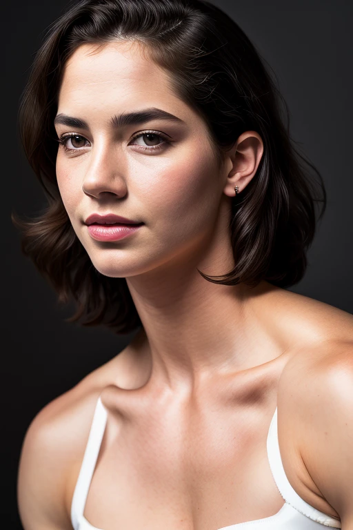 DEN_vladislava_galagan
(headshot:1.2) portrait on a (plain grey background:1.2), (headshot:1.2), (face focus:1.1), windswept chaotic hair, soft lighting, low contrast, low saturation,
bokeh, f1.4, 40mm, photorealistic, raw, 8k, textured skin, skin pores, intricate details <lora:epi_noiseoffset2:1>, epiCRealism