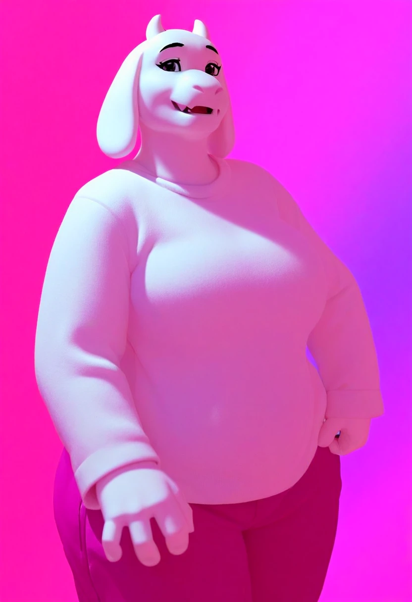 score9,score8up,score7up,score6up, lego style, toriel from undertale, (meadow background)