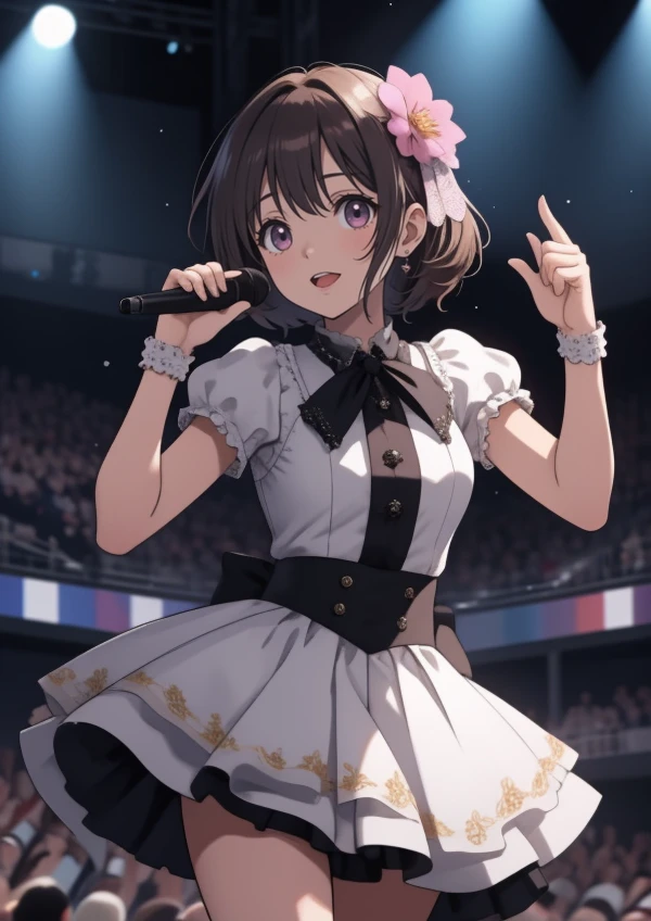 idol concert
sing
dance