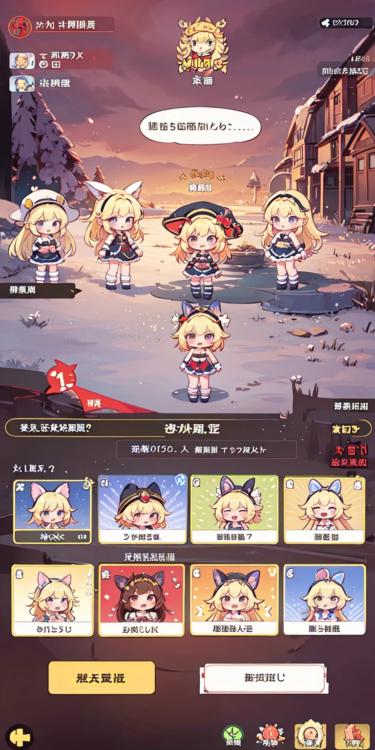 gmic_\(gui\),a screenshot of a game with a character in the background and a character in the background,with a character in the background,1girl,apron,blonde hair,braid,english text,fake screenshot,gameplay mechanics,hat,long hair,parody,witch hat,kirisame marisa,<lora:gmic_ç«å±çé¢v2-000008:0.4>,