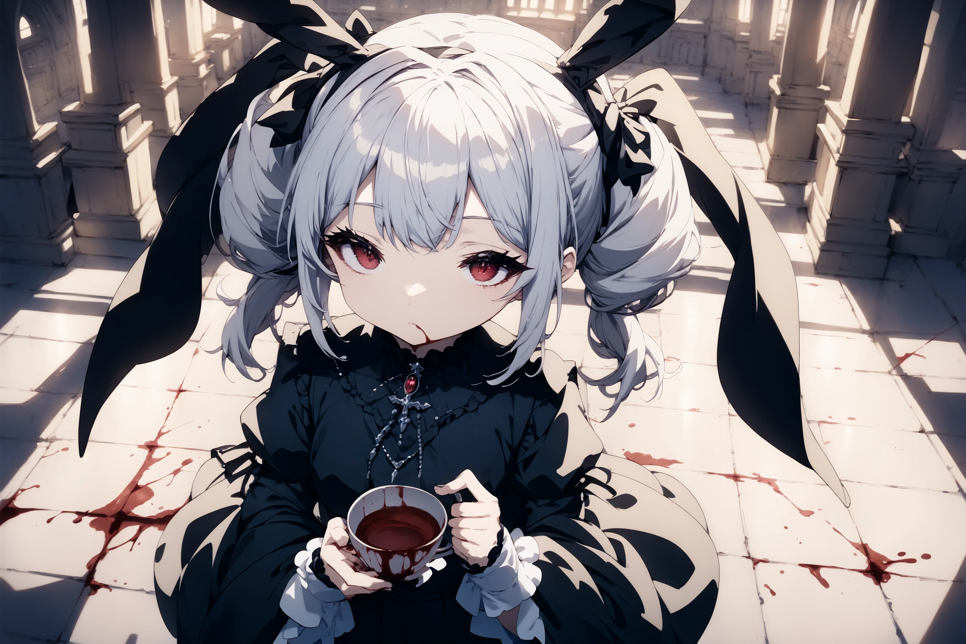 score_9,score_8_up,score_7_up,
BREAK
1girl,
silver_hair,
red_eyes,
rabbit_ears,
expressionless,
gothic_fashion,
blood_in_cup,
broken_floor,
church,