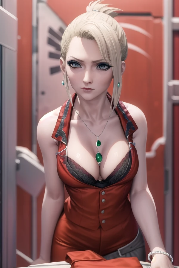 ffscarlet, <lora:ff scarlet-lora-nochekaiser:1>,
scarlet, blonde hair, (grey eyes:1.5), short hair, folded ponytail,
BREAK dress, cleavage, jewelry, earrings, necklace, nail polish, bracelet, red dress, ring, bare shoulders, collarbone,
BREAK indoors,
BREAK looking at viewer, dynamic pose,
BREAK <lyco:GoodHands-beta2:1>, (masterpiece:1.2), best quality, high resolution, unity 8k wallpaper, (illustration:0.8), (beautiful detailed eyes:1.6), extremely detailed face, perfect lighting, extremely detailed CG, (perfect hands, perfect anatomy),