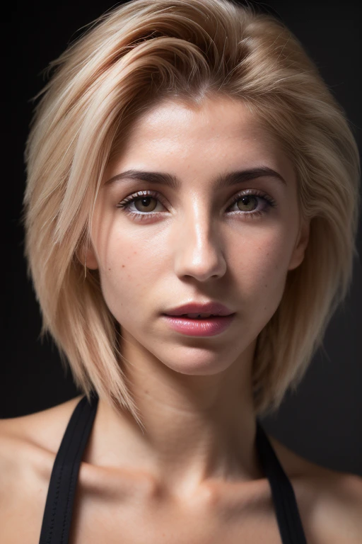 DEN_missy_lu,
(headshot:1.2) portrait on a (plain dark grey background:1.2), (headshot:1.2), (face focus:1.1), (soft focus:1.2), low lighting, (out of focus:1.2),
bokeh, f1.4, 40mm, photorealistic, raw, 8k, textured skin, skin pores, intricate details <lora:epi_noiseoffset2:1>, epiCRealism