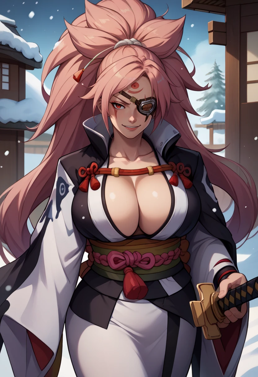 Baiken (NSFW/SFW) SDXL LORA (PONY) v1.0