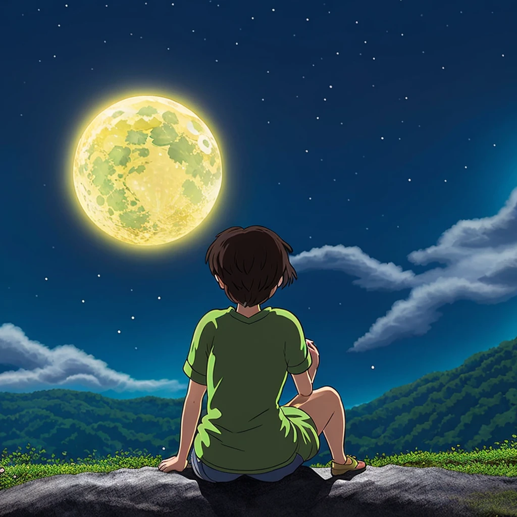 CS,<lora:CSHF-000012:0.7>,girl sitting on a small hill looking at night sky,fflix_dmatter,back view,distant exploding moon made of ral-vlntxplzn,ultra-realistic,extremely detailed,UHD,retina,masterpiece,ccurate,anatomically correct,textured skin,super detail,high details,high quality,award winning,best quality,highres,4K,