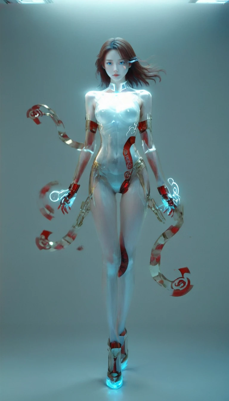 The beauty is stripped of human skin below the head,bloody,photorealestic,realisticlying,disgusting,horryfing,Fat and flesh are exposed from the neck down,Bright red pink tender meat,Wriggling meat,goddesses,Royal sister,Big breasts and fat buttocks,Super big breasts,sexy cleavage,Beautiful face,Blushing and shy,Extinction expression,Lift your chin gently,The mouth is slightly open,long hair fluttering