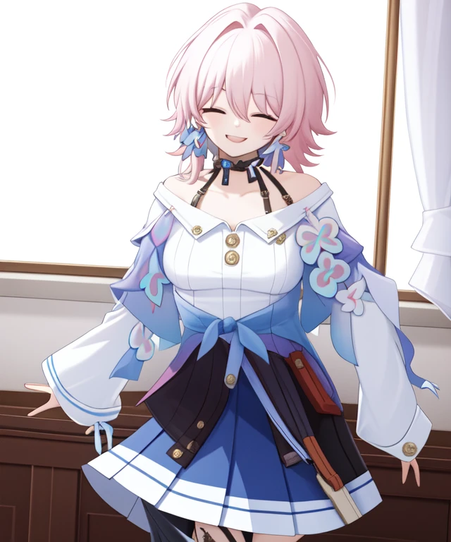 \(\(master piece\)\)、chest、beholderを見る、short hair、\(multicoloured_eyes:1.5\)、\(pink hair:1.8\)、bangs、blue eyes、\(Long Rock:1.4\)、\(ribbon earringasterpiece、最high quality、high quality、disorganized、shiny skin、colorful、dynamic pose、stunning art、best quality、Super detailed、dynamic angle、very detailed、Reflective hair、proper lighting、Ray tracing、Depth of bounds written、Super detailedな、An illustration、wonderful、fine details、very detailed、\(\(Super detailed\)\)、\(beautiful detailed girl\) 、beautiful detailed shine、intricate details、High resolution、very delicate and beautiful、beautiful detailed eyes、real、HDR、round eyes、detailed facial features、\(An illustration\)、\(beautiful detailed eyes\)、\(\(very detailed顔\)\)、Depth of bounds written、eyebrows visible through hair、frills、beholder、\(Upper body: 1.4\)、clothes reflecting light、\(skin light diffraction: 1.35\)、\(shiny skin: 1.55\)、\(iridescence effect: 1.55\)、clavicle、white shirt、long sleeve、choker、flower、blue camera、blue skirt、青いflower、\(indoor、potted plants: 1.5\)、critical angle、fart、blush、Satisfied smile、Gas comes out of the butt、huge breasts、lots of gas, farting, gassy, 걸작, 최고의 품질, 여자 1명, 홀로,