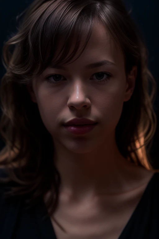 DEN_kitana_demida,
(headshot:1.2) portrait on a (plain dark background:1.2), (headshot:1.2), (face focus:1.1), intricate (beautiful eyes:1.2), (wide open eyes:1.1), Big eyes, clean photo, lighting from behind, (Red lighting from the left:1.3), (Blue lighting from the right:1.3),
bokeh, f1.4, 40mm, photorealistic, raw, 8k, textured skin, skin pores, intricate details <lora:epi_noiseoffset2:1>, epiCRealism