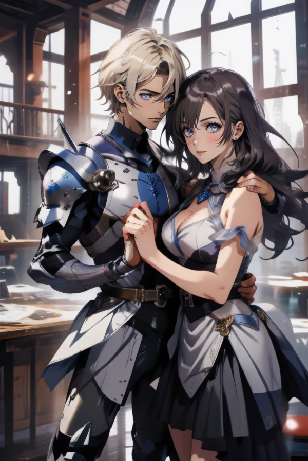 1girl and 1boy,fantasy