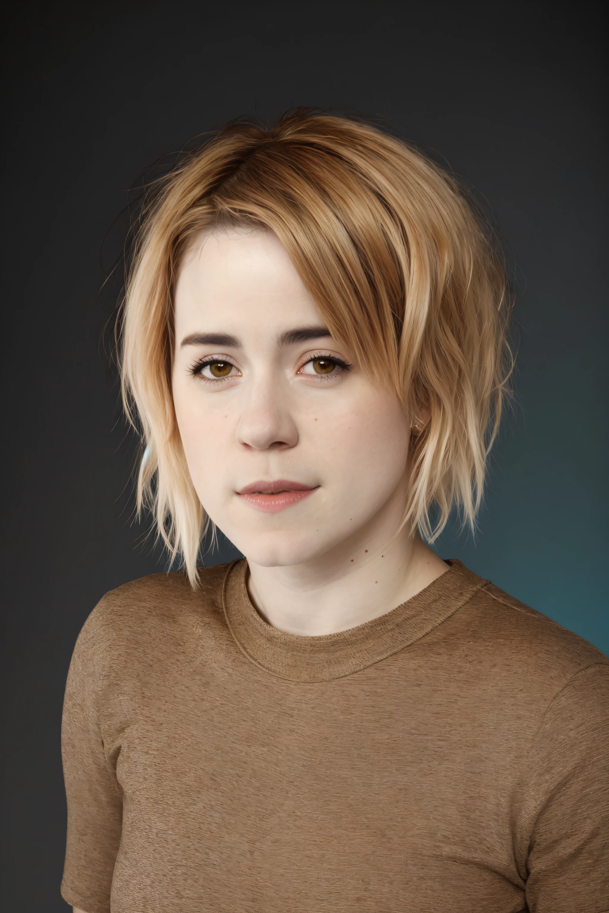 alicewetterlund, woman, close-up portrait, highly detailed, ultra realistic,  short blonde hair, gradient background, sweater,
<lora:AliceWetterlundSD_v1:0.8>