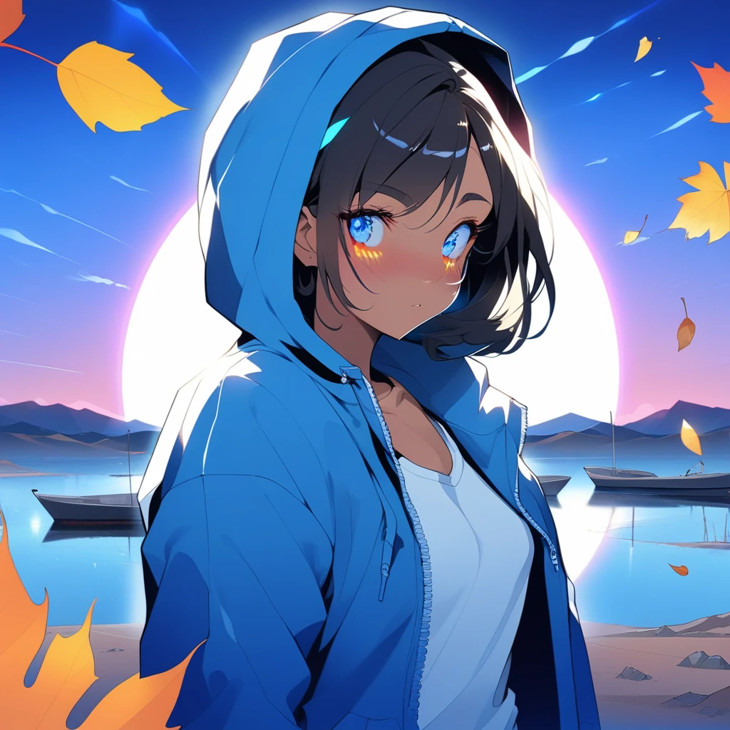 Brown Skin Anime girl Tan Pokemon Anime style girl