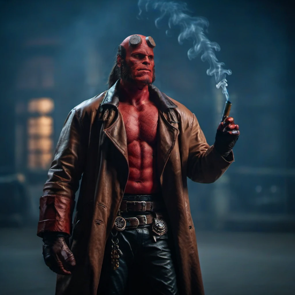 Hellboy - Flux1.D & SDXL v1.0 SDXL