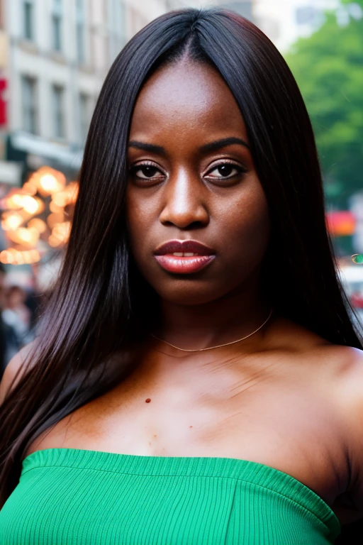 JadaFire, <lora:JadaFire:1>, full color portrait of a 25yo woman, in a crowded street, wearing a sundress with fire motives, (half-smile:1.2), <lora:epi_noiseoffset2:1>, natural light, epic character composition,by ilya kuvshinov, alessio albi, nina masic,sharp focus, subsurface scattering, f2, 35mm, film grain