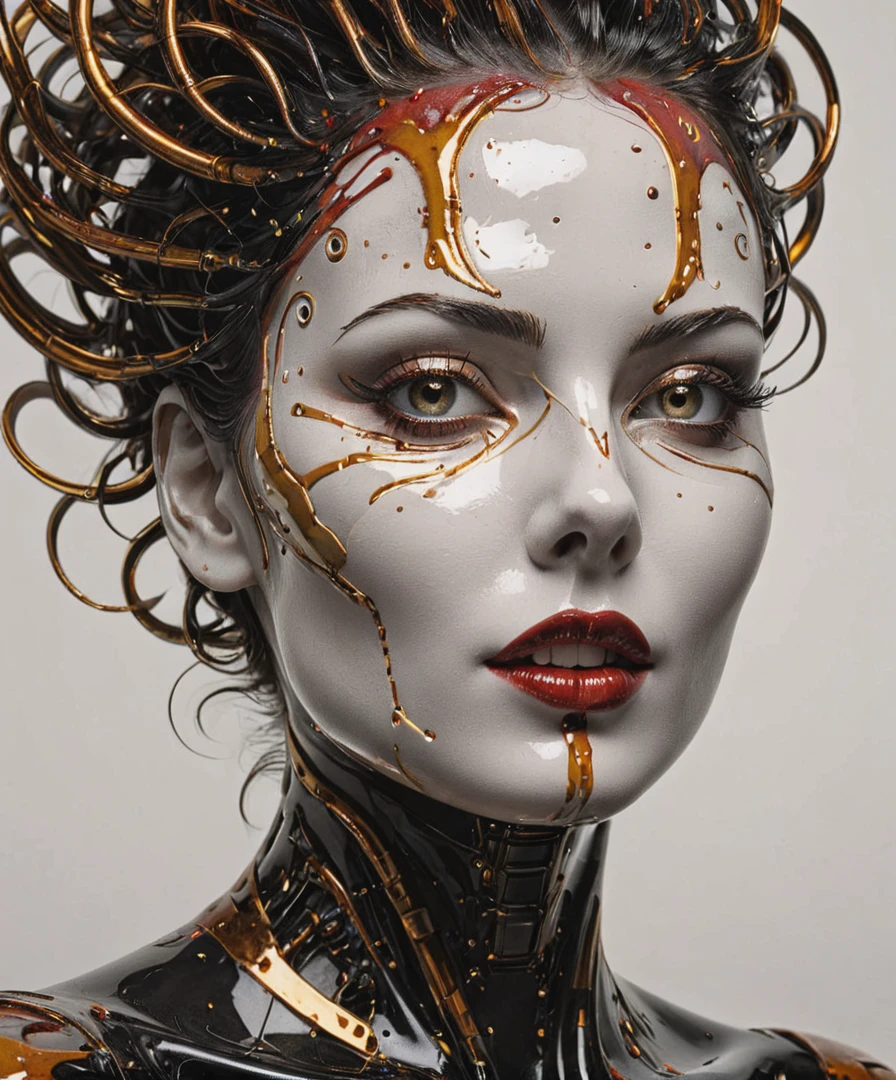 ((Browsing Caution))、最high quality、high quality、Best image quality、8k、最High resolution、High resolution、最high quality、masterpiece、RAW Photos、whole body写真、Detailed and realistic human body、Detailed and realistic skin、Realistic face in every detail、Realistic reproduction of every detail、Detailed and realistic lips、Detailed and realistic teeth、Detailed and realistic ears、Detailed and realistic hair、Realistic reproduction of every detail、Realistic fingers in every detail、(Beautiful Hands、thumb1reference4)、Realistic feet down to the last detail、Realistic feet down to the last detail、Realistic breasts down to the last detail、Realistic areola down to the last detail、Realistic nipples down to the last detail、Realistic pussy down to the last detail、Realistic vagina down to the last detail、Realistic clitoris in every detail、Realistic anus down to the last detail、((Beautiful Japanese Girl))、(Japanese Model), (Japanese women)、((18 year old beautiful girl))、(Black Hair)、(Random Hairstyles)、((whole body))、((Beautiful upward-facing breasts))、(Slim and perfect body)、(whole body光沢肌、Fair skin)、Soft natural light、Interior of a medieval European mansion、Interior decorated with artwork from the 1690s、 Inside a 1600s mansion、Classic Bedroom、Complex room、Classic interior、(Reflective Metal Slime)、(Mirror-finished metallic slime)、((Mirror Metallic(Apply metallic goo all over the skin))、((Mirror-finished metallic slime(The lines of the body are clearly visible))、(Metallic mucus dripping from the body)