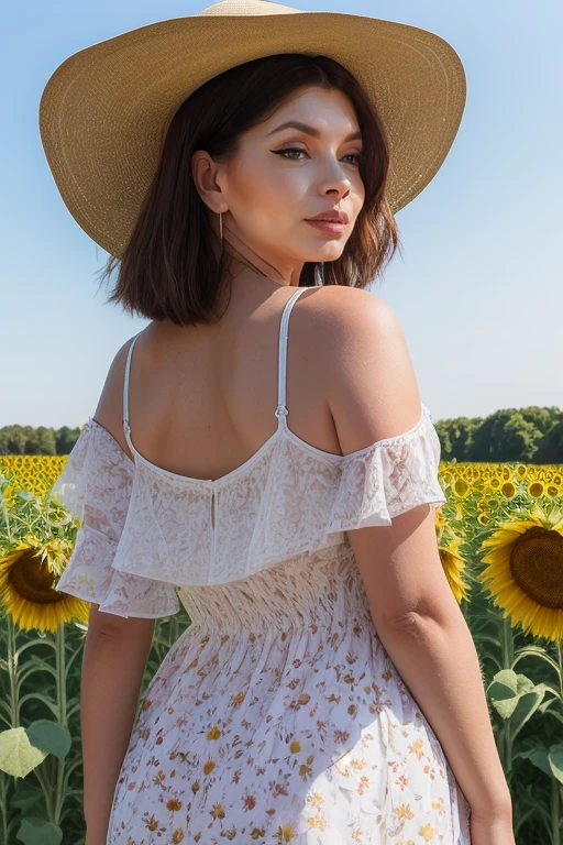 DEN_busty_ema
walking through a field of sunflowers wearing a summer dress and sun hat, field, sunflowers, summer, scenic,
bokeh, f1.4, 40mm, photorealistic, raw, 8k, textured skin, skin pores, intricate details <lora:epi_noiseoffset2:1>, epiCRealism <lora:ClothingAdjuster3:-1.3>