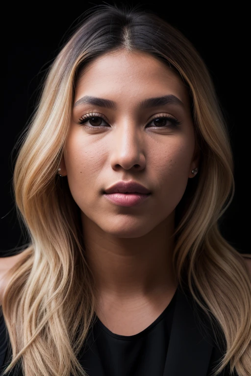 DEN_violetta_NJ
(headshot:1.2) portrait on a (plain black background:1.2), (headshot:1.2), (face focus:1.1), (facing the camera:1.2), Head in the centre, (eye contact:1.3), (intense stare:1.1), mouth open, (facing straightforward:1.2), (forward facing:1.1), Head, face, Head focus, Head tilted down, looking slightly up at the camera,
bokeh, f1.4, 40mm, photorealistic, raw, 8k, textured skin, skin pores, intricate details <lora:epi_noiseoffset2:1>, epiCRealism