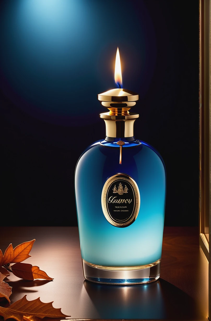 ((( chiaroscuro, dark dim scene of  [POSH] logo on pefume bottle, crazy ad,  glamour,  creative dreaming., glamour-style, luxury, absurdres, detailed, macro details, 8k, hyper realistic, texture surface details, (color photo:0.43), atmospheric, light and shadow, crepuscular, slight athmospheric mist))) ! image, dark orange + lavender tint, black fabric, luxury home, post_neon, 8k, HD upscale::10xstop Photoillustration ((((sharptilectron + muted(blue and pastel pattern, 8k octane ambience with efter Bresson + Cale+ saturated color theory denoised + dim volumetric, (soft illusion:1.33) animation studio ghiblilular algaanev, vray rendering fractal the woods with candles of light-emhusky
