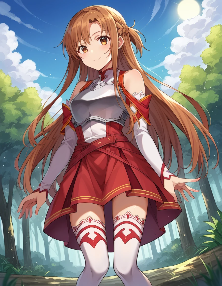 (masterpiece, highest quality:1.2), One girl, alone，{{Asuna Yuuki(SAO)}}},official style,
One girl, alone,stage,Portraiture,View your viewers，((Cotton panties with crotch))，(((Skirt flip, I can see your pants)))，squat，From below，blush，Embarrassing，