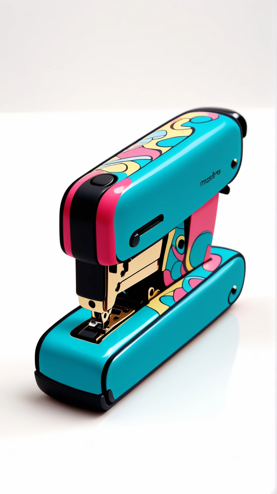 <lora:AbstractPatternStyleXL:1.5>AbstractPatternStyle Mini stapler, (Masterpiece:1.3) (best quality:1.2) (high quality:1.1)