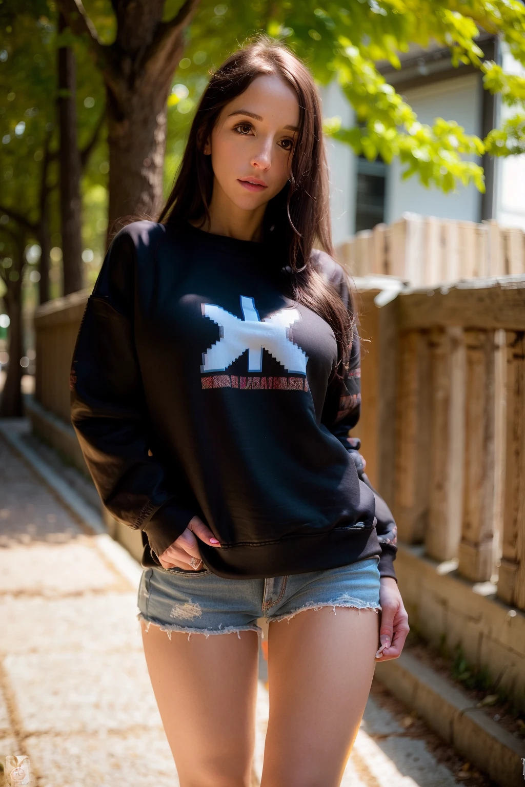 professional photograph
samantha shane, (long sweatshirt:1.2), bottomless,
<lora:sspb_v1:1>
((video grainyfilm)), natural cinematic lighting, ((professional photo highly defined))
realistic, best quality, photo-realistic
8k, best quality, masterpiece, realistic, photo-realistic
