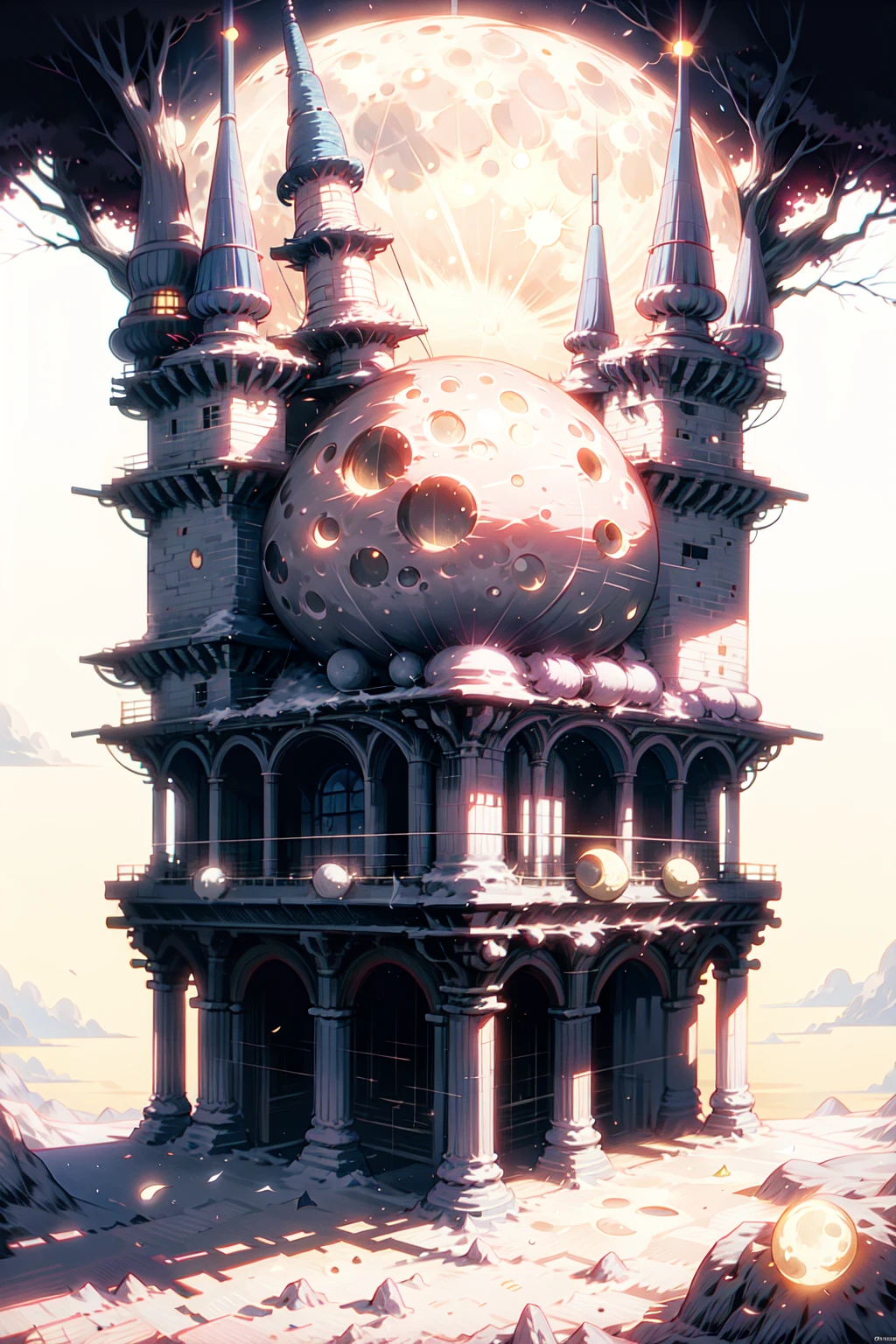 <lora:MoonWorld:1> (MoonWorld:1.1) castle