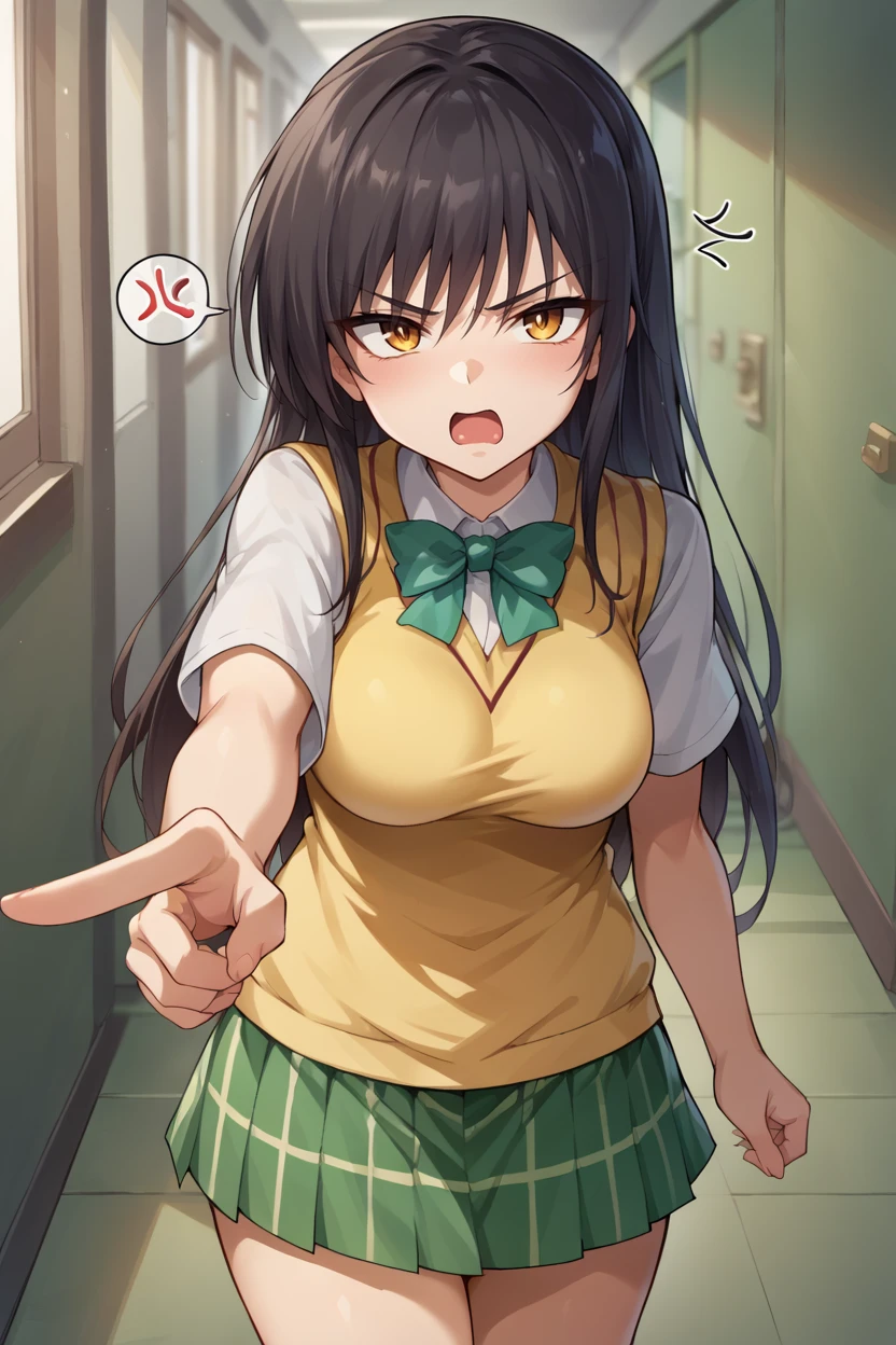 nsfw,kotegawayui, yui kotegawa, black hair, (brown eyes:1.5), long hair,
BREAK green skirt, plaid, plaid skirt, sainan high school uniform, school uniform, skirt, sweater vest, (yellow sweater:1.3), short sleeves,
BREAK looking at viewer,1boy with penis,
BREAK (masterpiece:1.2), best quality, high resolution, unity 8k wallpaper, (illustration:0.8), (beautiful detailed eyes:1.6), extremely detailed face, perfect lighting, extremely detailed CG, (perfect hands, perfect anatomy), spread legs, on bed, wet pussy, fog, sweat,blushing,hands up, cum in pussy,(sex with the boy:1.5), penis in pussy,(scream:1.8), (closed eyes:1.5), drool