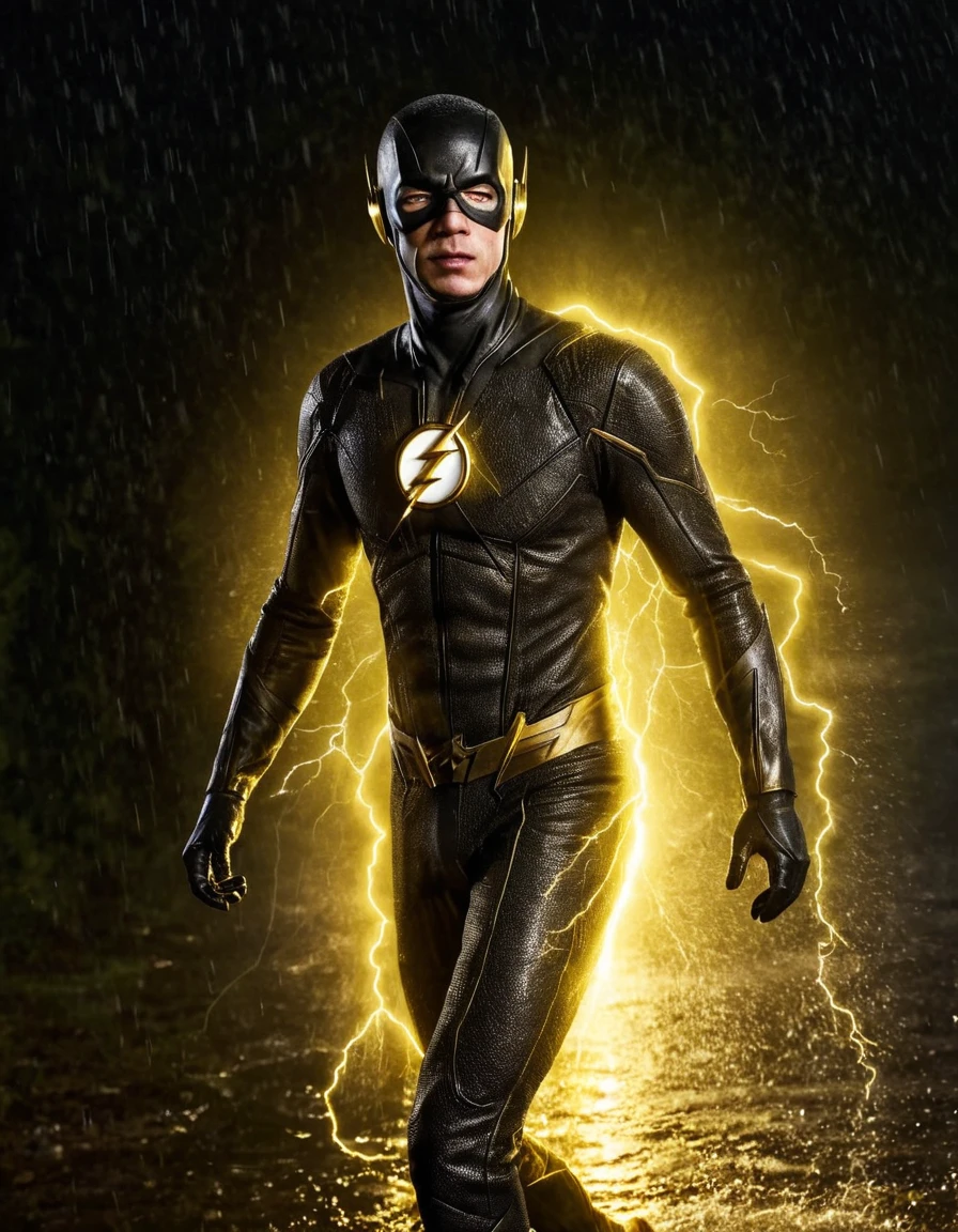 <lora:DetailedEyes_V3:1> <lora:add-detail-xl:1>  stunning award winning portrait photo The Flash running his body engulfed by yellow lightning at night in Gotham, Rain, massive energy blast, yellow electricity radiating from his dissolving body, hd, ultra detailed face, <lora:032B25E5EE:0.6>