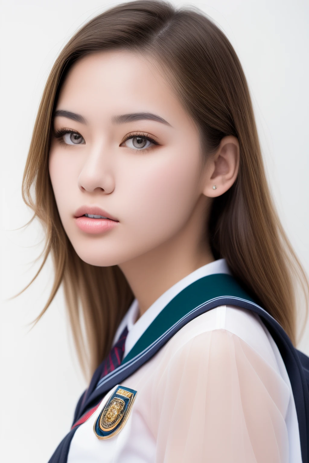 masterpiece,1girl,PERFECT FACE,((see-through)),(school uniform),luxury jewelry,<lora:lbc_see-t school_uniform_240311:0.9>,