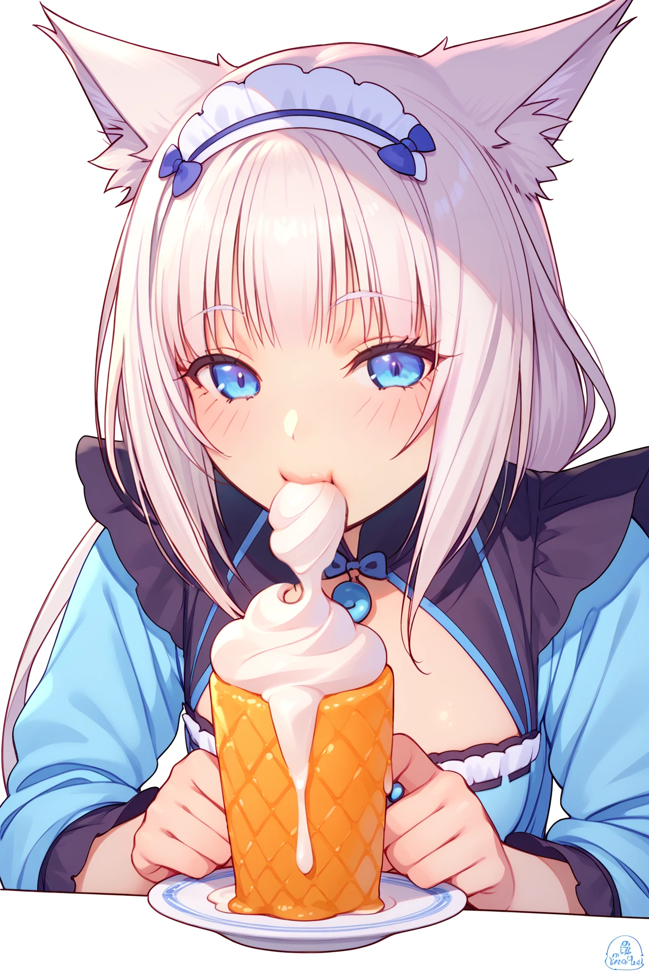Vanilla ( Nekopara ) Pony SDXL Vanilla (Nekopara)