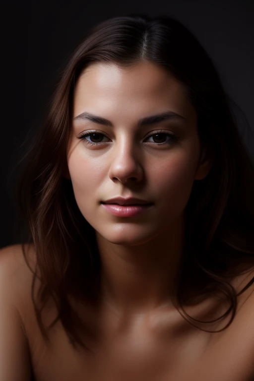 DEN_helga_lovekaty,
(headshot:1.2) portrait on a (plain dark grey background:1.2), (headshot:1.2), (face focus:1.1), (soft focus:1.2), low lighting, (out of focus:1.2),
bokeh, f1.4, 40mm, photorealistic, raw, 8k, textured skin, skin pores, intricate details <lora:epi_noiseoffset2:1>, epiCRealism