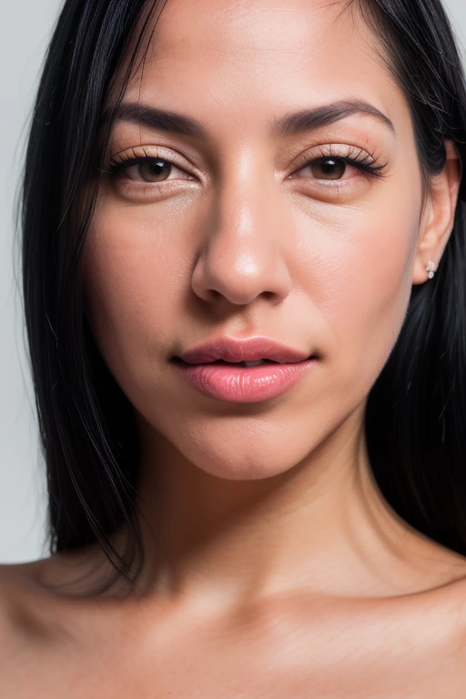 DEN_hannaorio_SG,
(headshot:1.1) portrait on a bright white background, (headshot:1.2), face focus, intricate (beautiful eyes:1.2), (wide open eyes:1.1), Big eyes, clean photo, side lighting, low contrast, low saturation,
bokeh, f1.4, 40mm, photorealistic, raw, 8k, textured skin, skin pores, intricate details <lora:epi_noiseoffset2:1>, epiCRealism