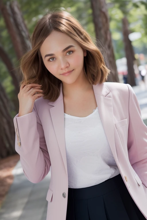 DEN_elfie_AA,
walking down Hollywood boulevard, a busy street scene, public, bustling, crowds, wearing a skirt and blazer,
bokeh, f1.4, 40mm, photorealistic, raw, 8k, textured skin, skin pores, intricate details <lora:epi_noiseoffset2:1>, epiCRealism <lora:ClothingAdjuster3:-1.3>