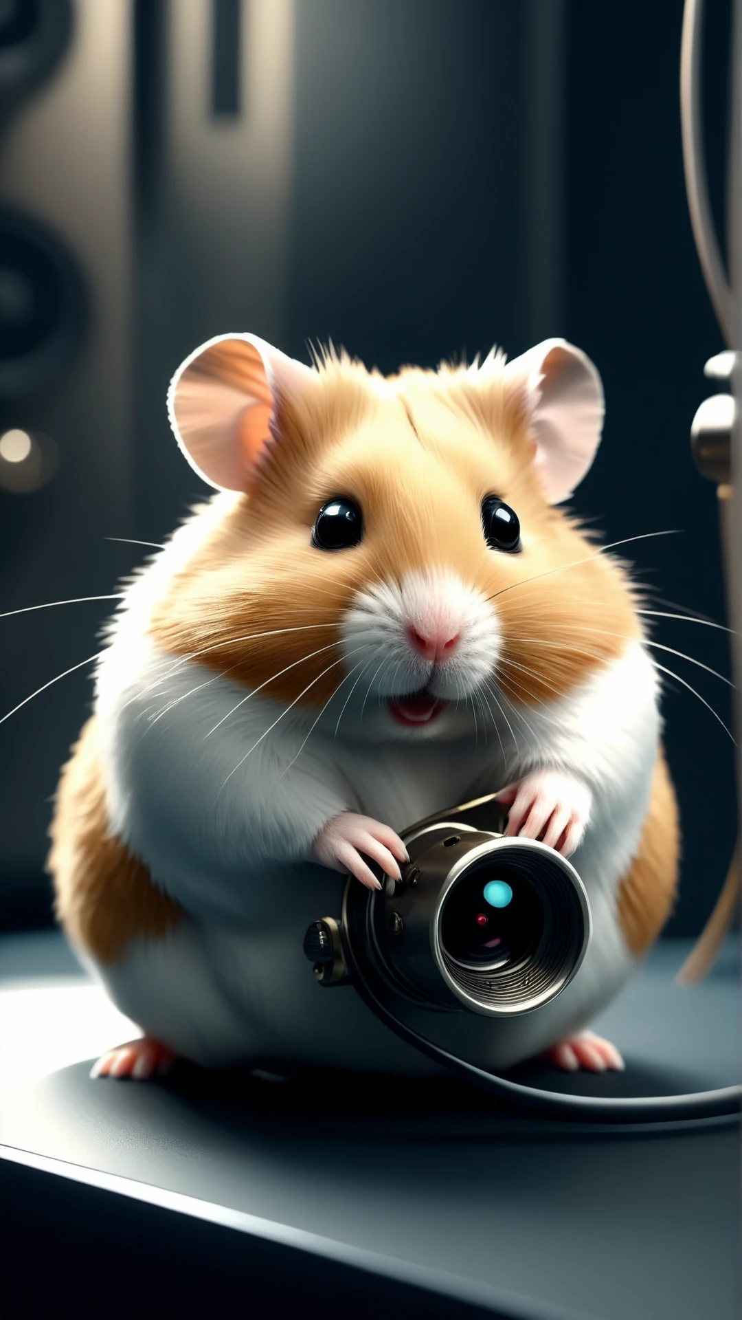 Cinematic photo of <lora:SpyWorld50sXL:1> SpyWorld50sXL hamster