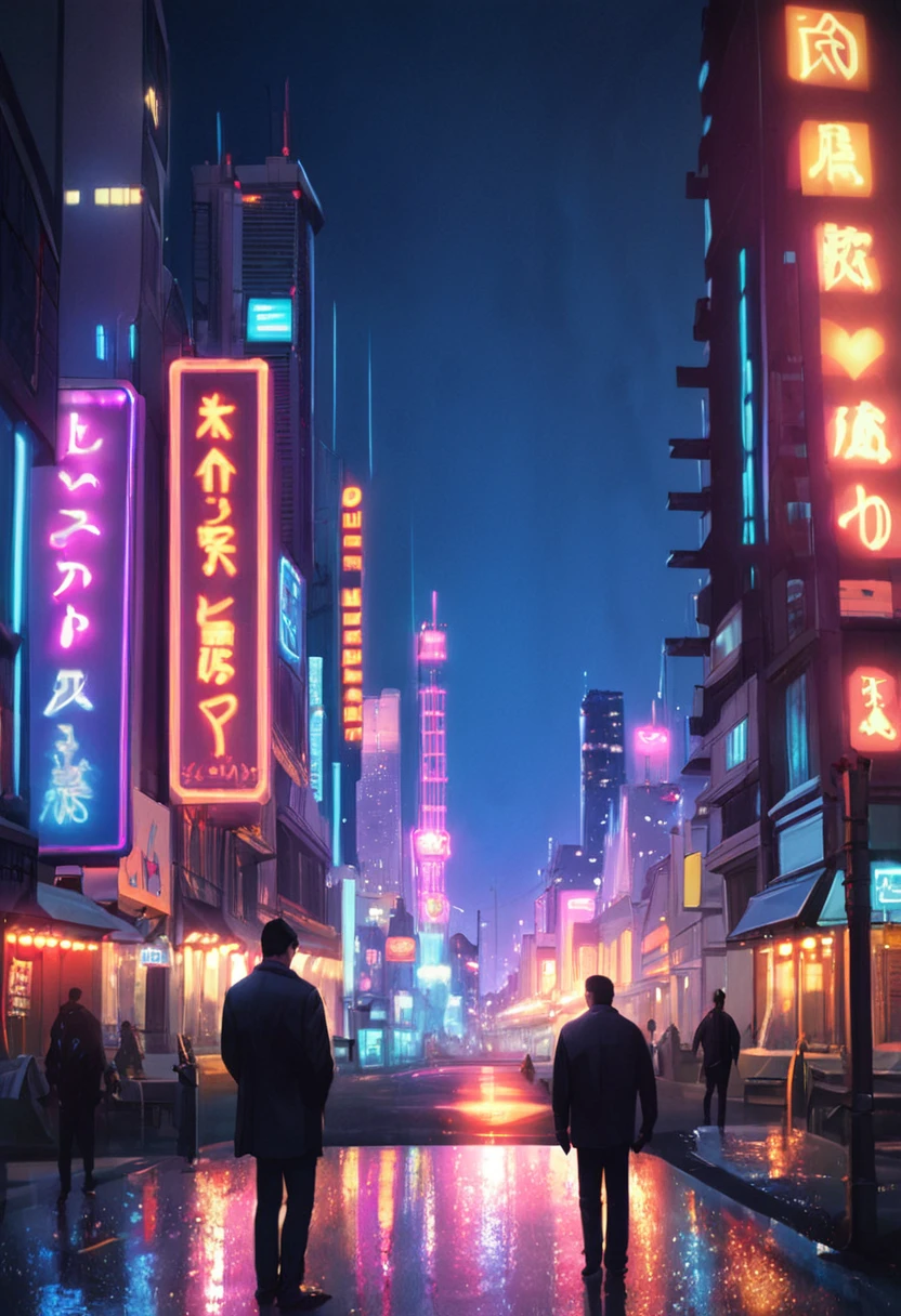 masterpiece,best quality, highly detailed, score_9, score_8_up, score_7_up, score_6_up,source_Anime, rating_explicit detailed,<lora:xl_more_art-full_v1:0.8>,
BREAK
<lora:darkstyle:0.8>neodark, neon lights, rain, city, scenery, night, building, outdoors, sign, cityscape, people, road, cyberpunk, city lights