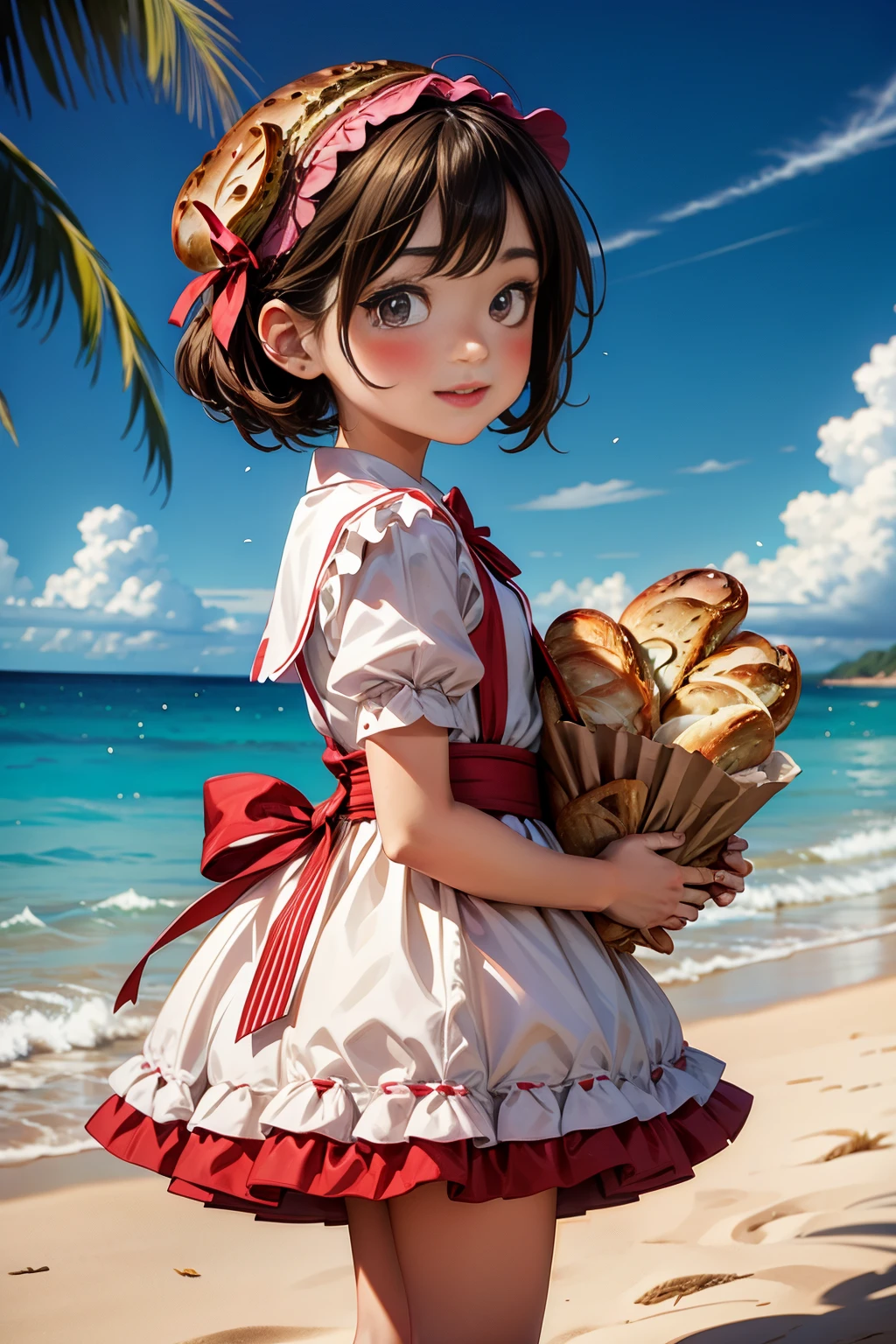 <lora:BreadWorld:1.0>  ( BreadWorld:1.1) (1girl chibi )